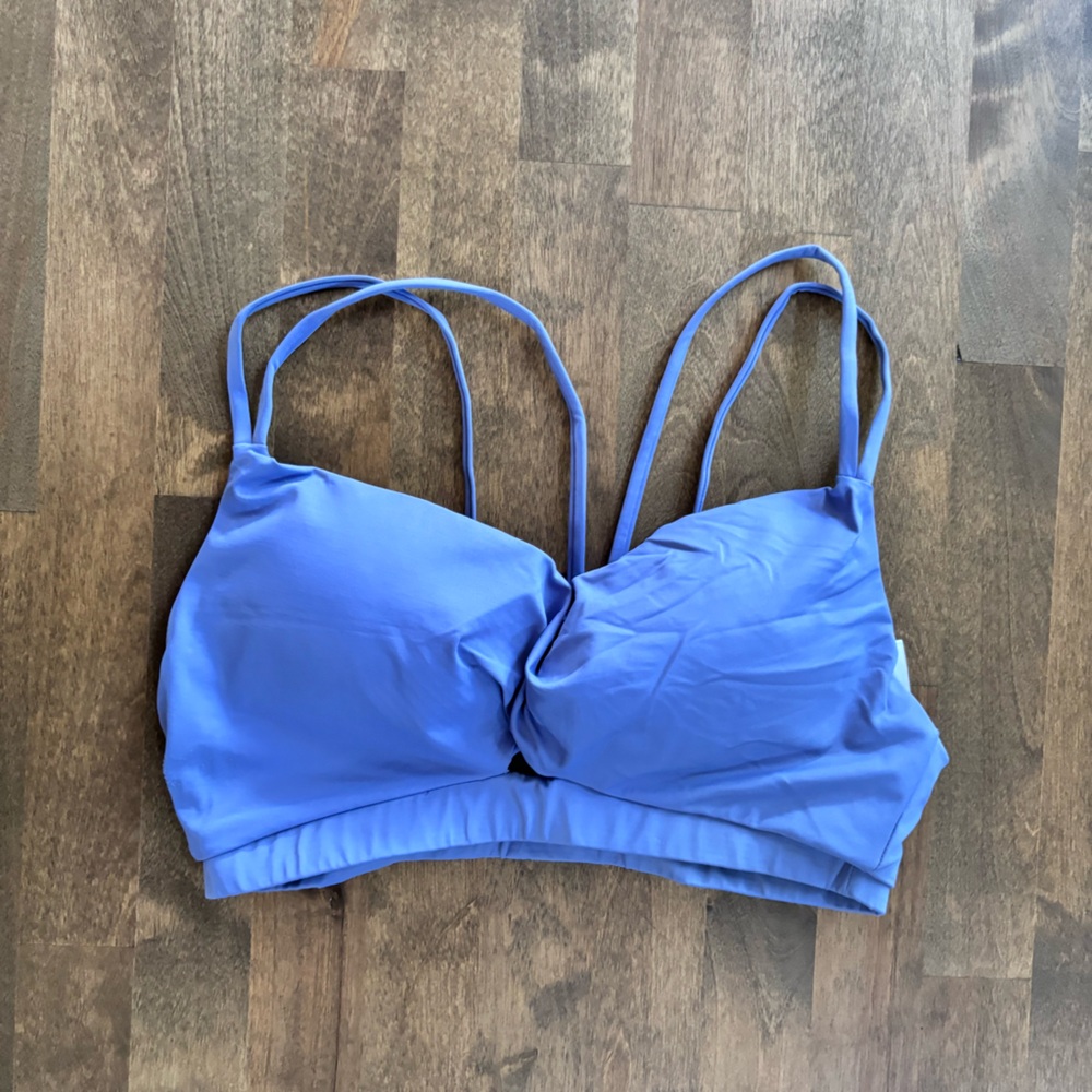 Track&Field periwinkle sports bra